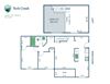 2 Bed, 1 Bath Loft - 980 sq ft